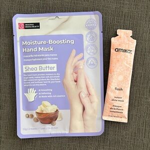 Hand mask and Hair Instant Shine Mask Bundle NEW